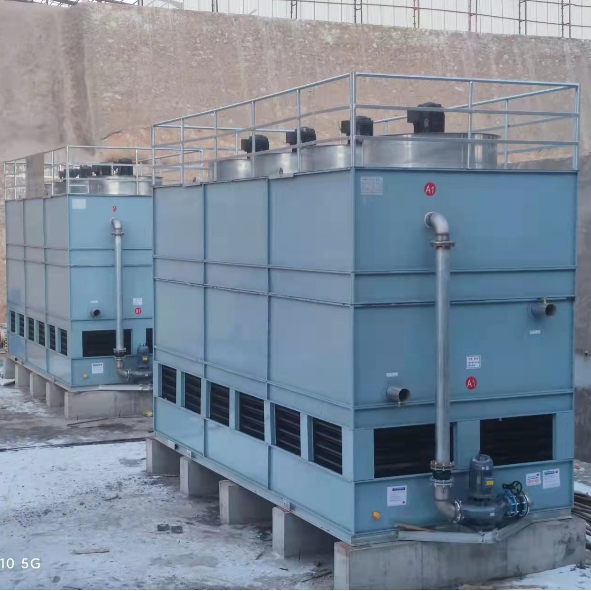 闭式冷却塔工业方形不锈钢冷却水塔中频炉注塑机高效封闭降温