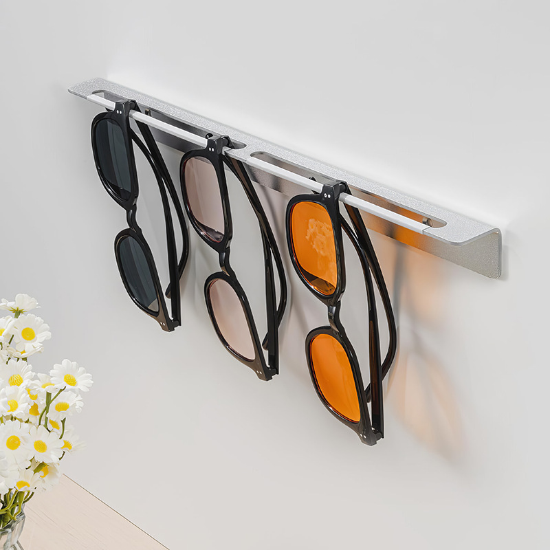 跨境眼镜壁挂式收纳架Wall-mounted glasses rack壁挂式眼镜架|undefined