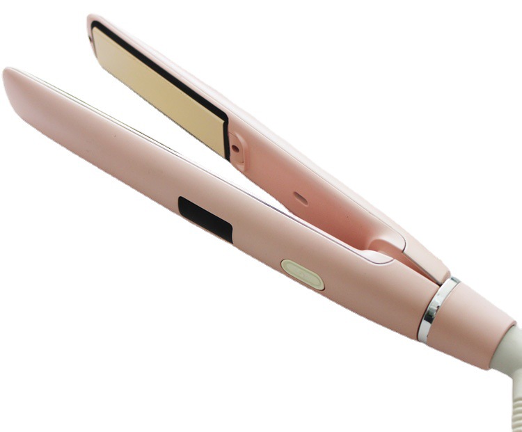 厂家源头批发永东577 男女士卷直两用直发器 短发拉直夹卷发器