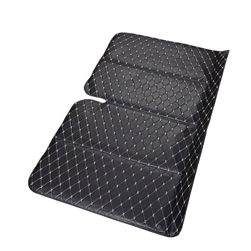Foldable handheld children's inflatable mattress for traveling