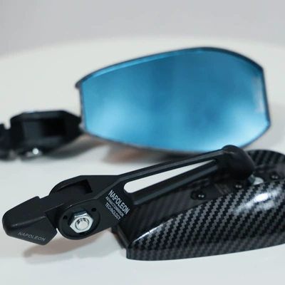 Vehicle Rearview Mirror: Motorcycle rearview mirror