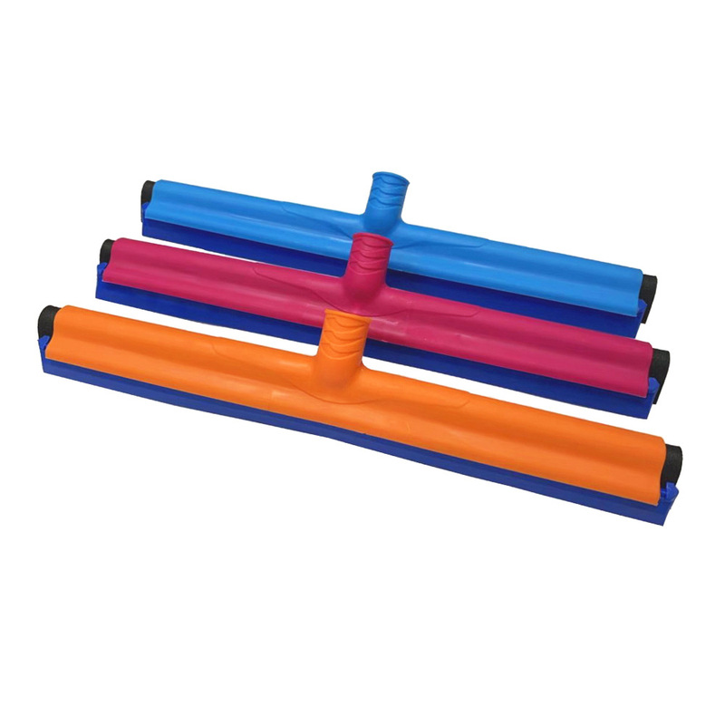 Dual-purpose head hot sale plastic material floor cleaning wiper EVA rubber floor window cleaner scraper Dual-purpose head hot sale plastic material floor cleaning wiper EVA rubber floor window cleaner scraper