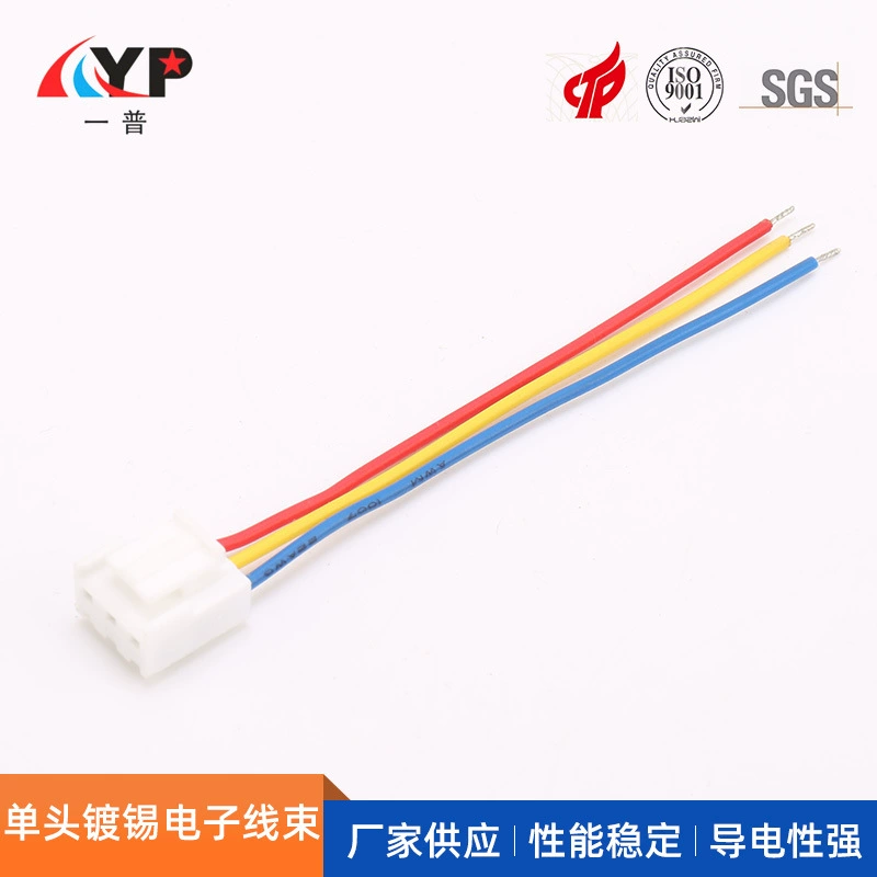 Производитель поставляет одноголовочный луженый электронный жгут проводов, электронную проводку, клеммный провод с одной головкой, луженый цветной жгут проводов.