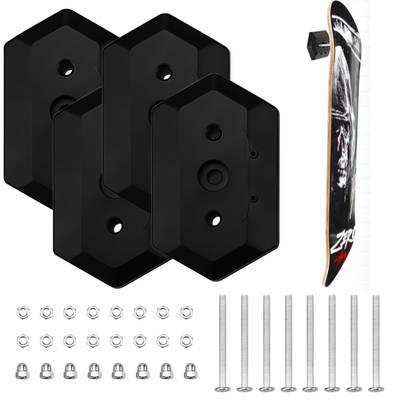 Amazon Hot Sale Skateboard Wall Mount Skateboard Hanger for Skateboard Deck Display and Storage Floating Effect