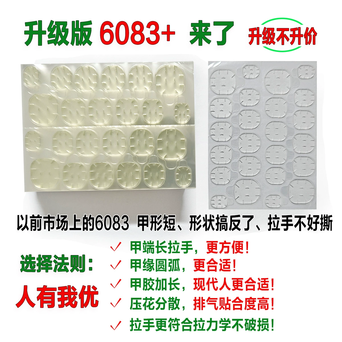 Маникюр оптом, домашний желейный клей, двусторонняя лента, водостойкая, прозрачная, невидимая, носимая, для ногтей, клей, утолщенная, 24 капсулы