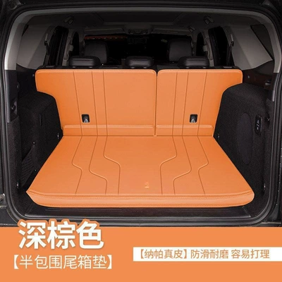 Trunk Mat – energy and fuel-powered vehicle - napa-leather-glue-free-attachment-dark-brown-semi-enclosed-design-tank-tank-400-new-energy-2026-model-hi4t-exclusive