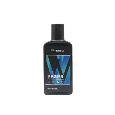 Film Removal Paste, Glass Polishing: Cleaning/curing agent