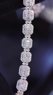 18K Gold Fine Jewelry Bright Full Diamond Diamond Bracelet Bracelet Jewelry Jewelry Tiktok Wholesale Generation