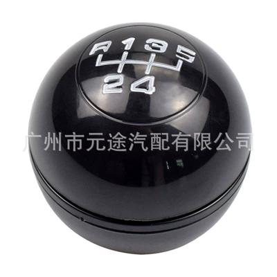 shift knob, Cab and accessories - sk-alfa16-classic-black-r5-gear-white-letters