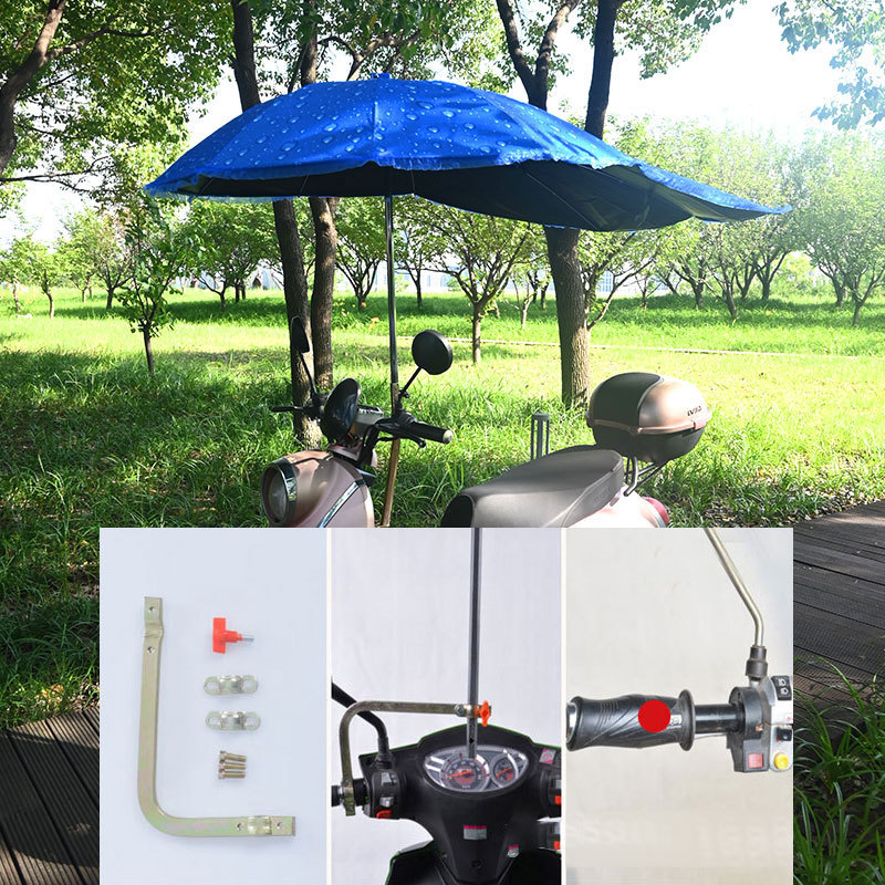 Paraguas para automóviles eléctricos, paraguas para motocicleta, paraguas de lluvia, paraguas de lluvia para automóviles eléctricos, paraguas de sombrilla desmontables, paraguas para automóviles eléctricos