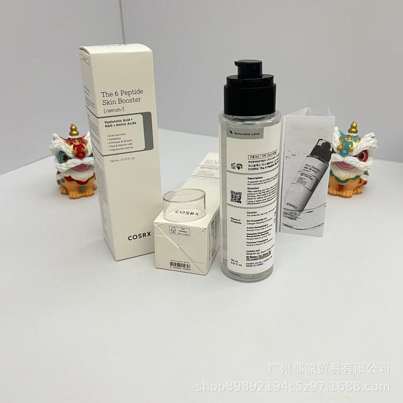 クロスボーダー限定の高品質 COSRX 6 ペプチド スキン ブースティング エッセンス 150ml でくすみを改善|undefined
