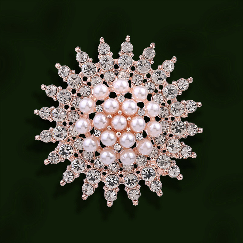 Spilla da abito da donna, occhiali da sole, spilla da dea, anti-esposizione, rotonda, strass, accessori per abbigliamento, spilla anti-esposizione_voghion.com