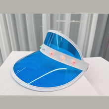 厂家现货PVC夏季遮阳帽男女通用紫外线功能太阳帽防晒广告空顶帽