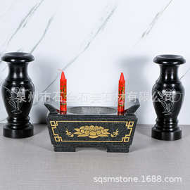 惠安石雕青石长香炉石小圆香炉寺庙香炉祭祀墓地香炉批发石全石美