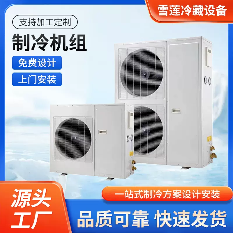 制冷机组冷库压缩机一体机组冷藏冷冻设备制冷机组调节安装厂家