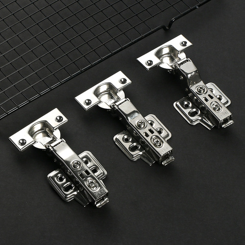 Wholesale Pure Stainless Steel 1.5 Thickness Buffer Hinge for Water Soaking Cabinet Wardrobe Silent Damping Hinges Spring Hinges 