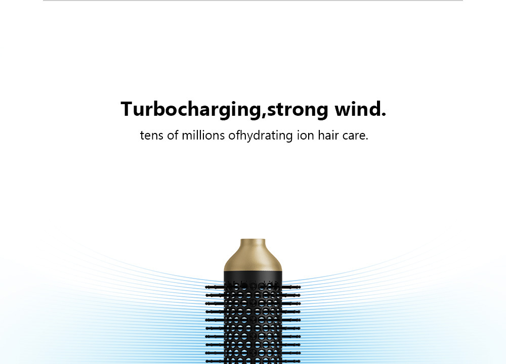 High-speed 5-in-1 Warmluftbürste Zum Locken Und Glätten Der Haare_voghion.com