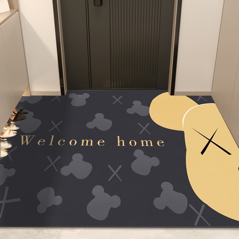 Entrance Floor Mat Entrance Door Mat Entrance Door Mat Entrance Door Mat Entrance Carpet Dirt-Resistant pvc Scrubbing Household Mat