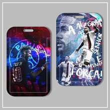 内马尔公交卡保护套学生饭卡校园门禁证卡套足球明星羊城通厂牌