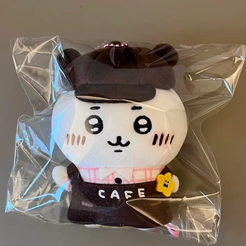 Подвеска-кукла Jiikawa для персонала кофейни, серия Jiikawa Xiaoba, плюшевый Usachi для кафе