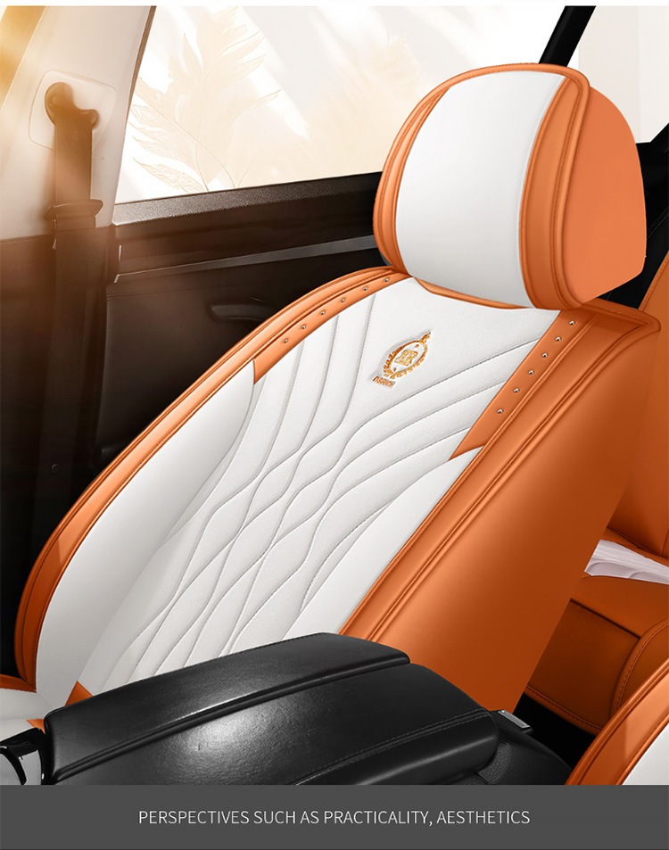 The new five-seat cover fully enclosed seat cushion car seat cushion four seasons general leather seat cushion factory a generation of hair
