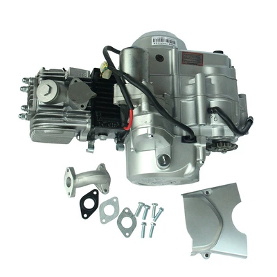 Üfüqi 110Cc 125Cc benzin mühərriki, ATV, elektrik startlı, avtomatik transmissiya