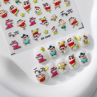 Iron new technology Japanese thin tough nail sticker pro frosted thin transparent adhesive nail sticker DP series