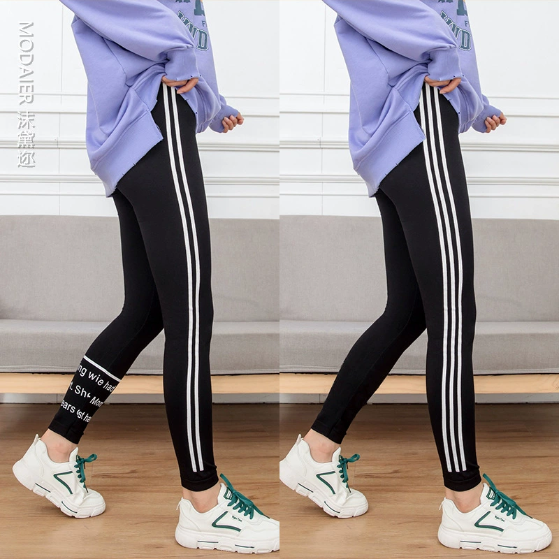 Фабричные модальные леггинсы больших размеров, зимняя женская верхняя одежда с ворсом, дышащие теплые спортивные штаны до щиколотки для йоги для похудения