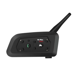 V6 Kask Bluetooth interkom qulaqlıq, 1-dən 5-ə real-time interkom, 1500m, IPX6 suya davamlı