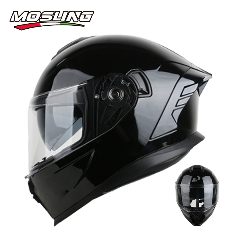 Fábrica de origen [DOT] Casco de motocicleta Jarrie Motor Co-Family Race Locomotora Casco completo cuatro temporadas para parejas generales