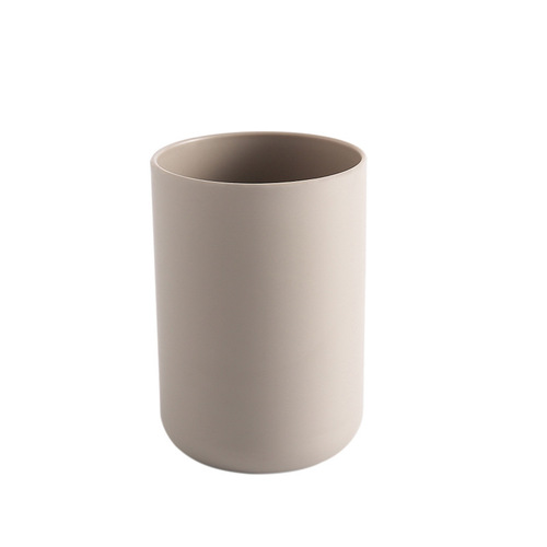 Mouthwash cup, bathroom toothbrush cup, simple plain color couple tooth cup, wholesale Japanese style light luxury personalized plastic wash cup