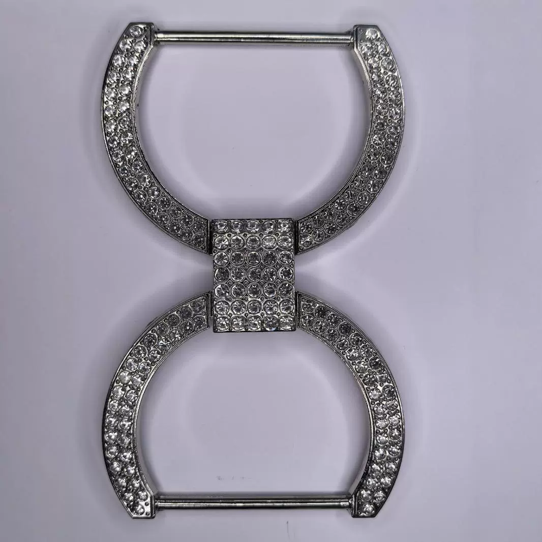 Спотовая сплав цинка кольцевая пряжка брюки талия цепь пальто поясная цепь декоративная пряжка обувь золотая пряжка модная цепочка сумки пряжки