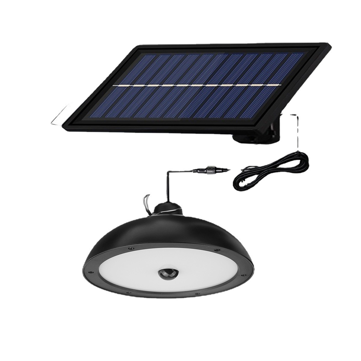 Nueva lámpara solar LED de interior brillante al aire libre de doble cabeza impermeable lámpara de comedor Super brillante retro bombilla de la lámpara