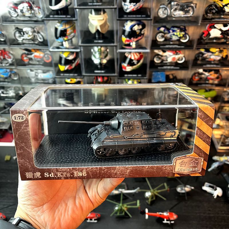 World of Tanks Blitz 1:72 合金戦車モデル ドイツ Pz.Kpfw E-100 戦車モデル装飾品|undefined