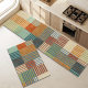 Retro kitchen floor mat absorbent dirt-resistant diatom mud floor mat household restaurant non-slip mat quick-drying foot mat a generation of hair