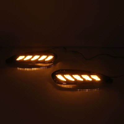 lights with flowing turn signals, Gündüz işıqları