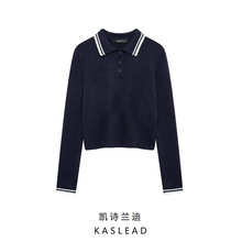 2024冬季新款女装 欧美风简约百搭舒适长袖圆领针织毛衣 3653122