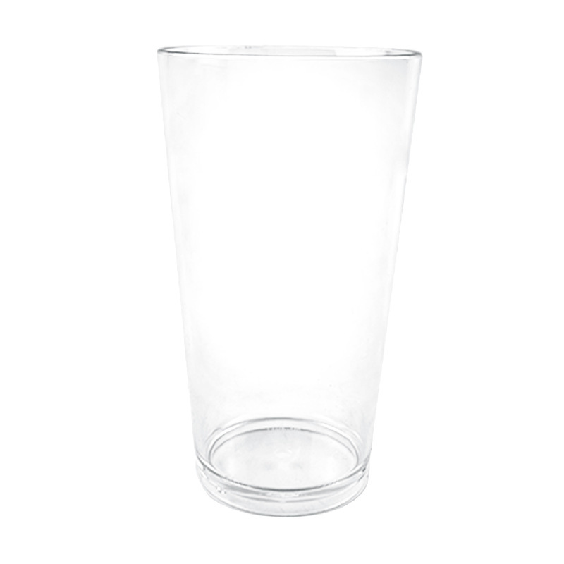 アクリルプラスチック透明大容量斜めカップレストランホットおよびコールドドリンクレモネードジュースミルクティーカップ|undefined