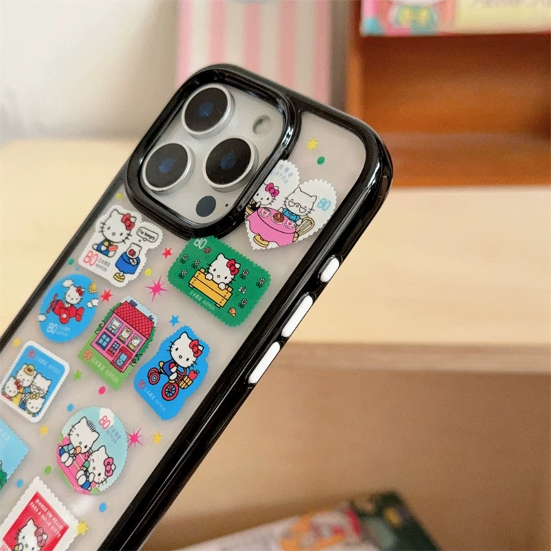 Apple, cartoon штампы, iPhone16, совместимый чехол для телефона, iPhone14 Pro, прозрачный iPhone15 Pro, 16promax