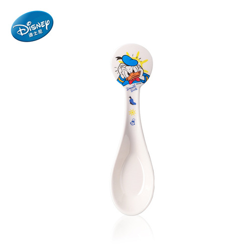 Disney children's spoon for soup and meals, large Mickey and Minnie cartoon spoon