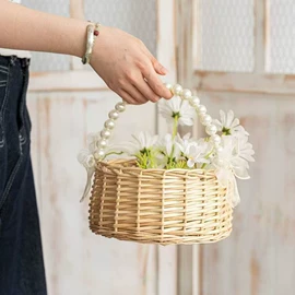 柳编;狗狗窝/笼/垫;收纳篮/筐