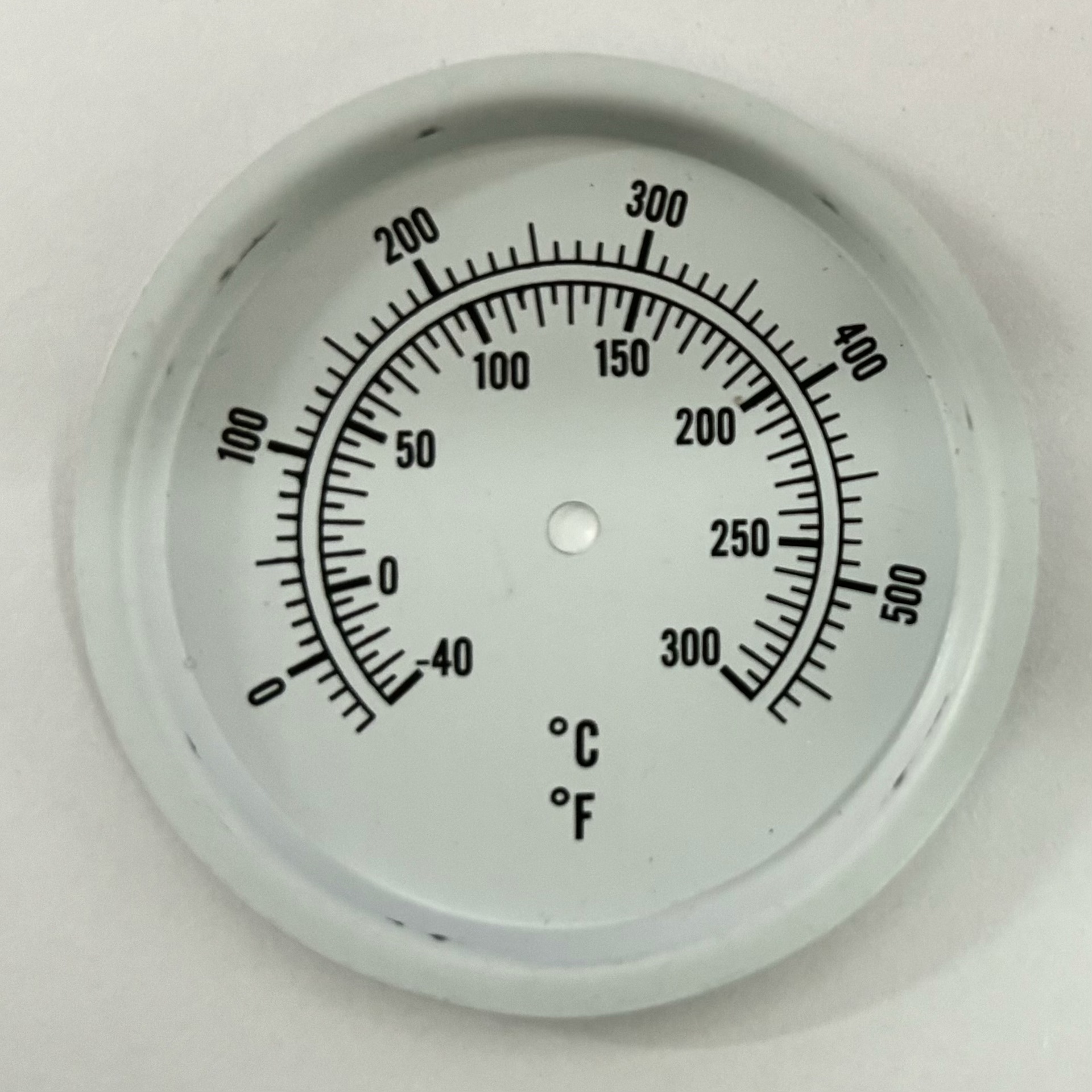 SS304全不锈钢设计表盘100mm充油防震双金属温度计