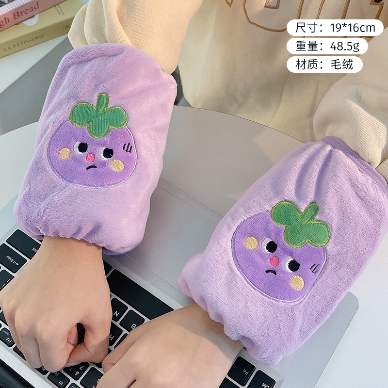 2025 nuevas mangas de relleno bonitas chaqueta de estudiante cubierta protectora mangas de limpieza cubierta protectora de puño para niñas