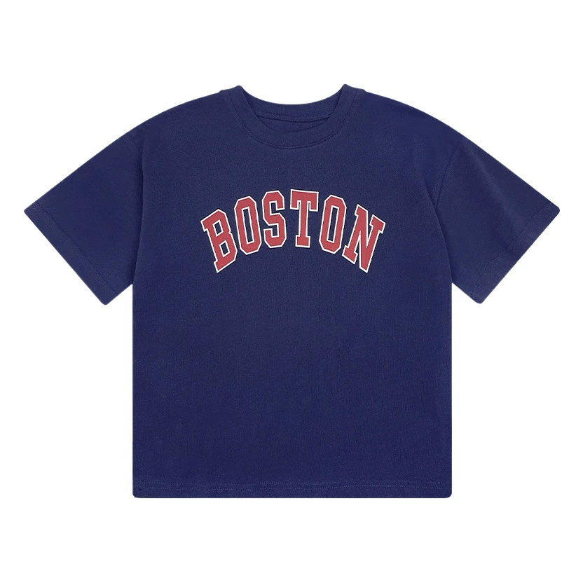 Детская одежда Летняя футболка с короткими рукавами для мальчиков Летняя хлопковая Детская летняя модная одежда для мальчиков Красивый крутой красивый модный большой мальчик