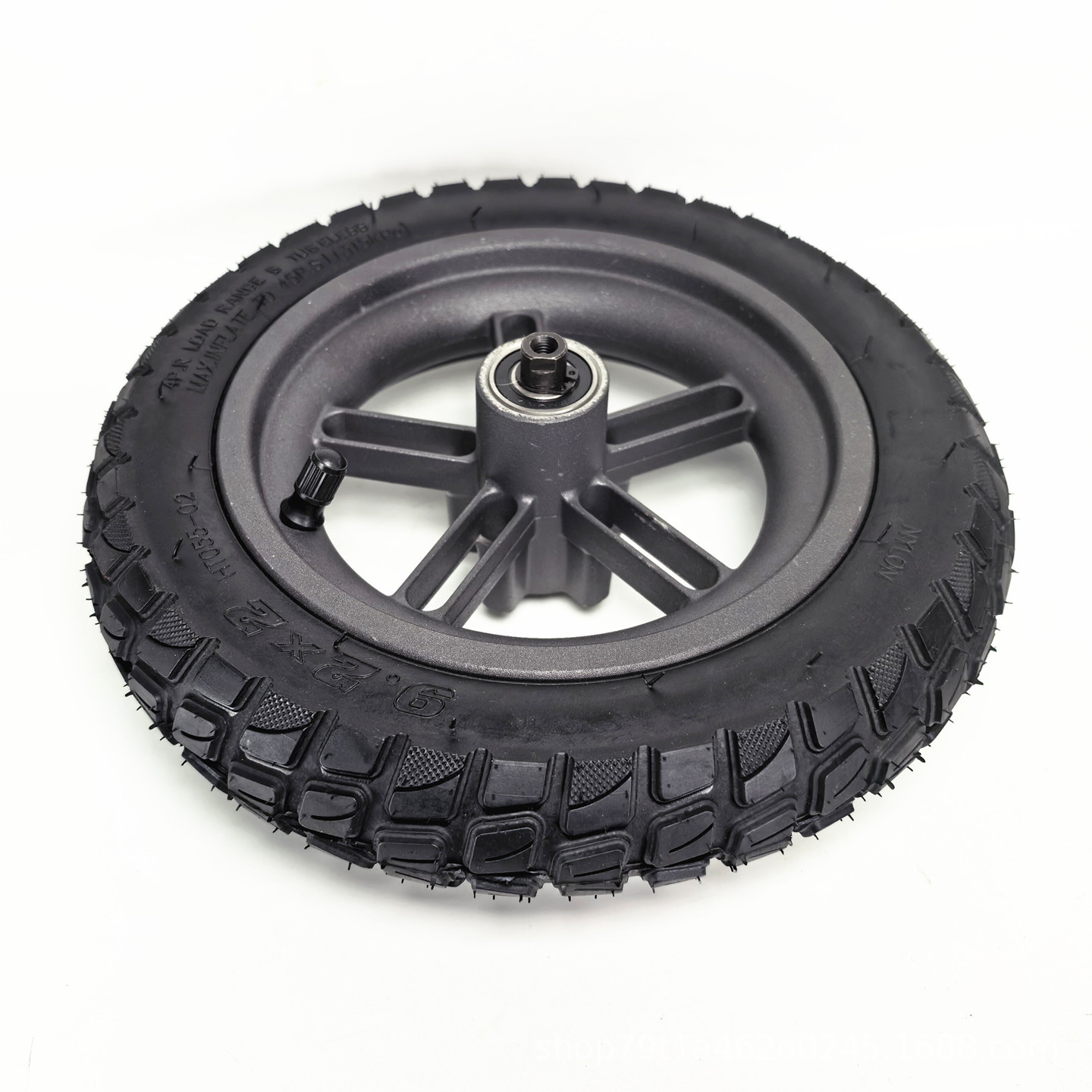 Xiaomi electric scooter enlarged inflatable tire rear wheel assembly 9.2x2 off-road vacuum tire wheel inner and outer tire set