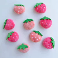 Плюшевая хлопковая мини-клубничная брошь аксессуары Свадебная подарочная коробка сопутствующее украшение для подарка аксессуары для детских шляп
