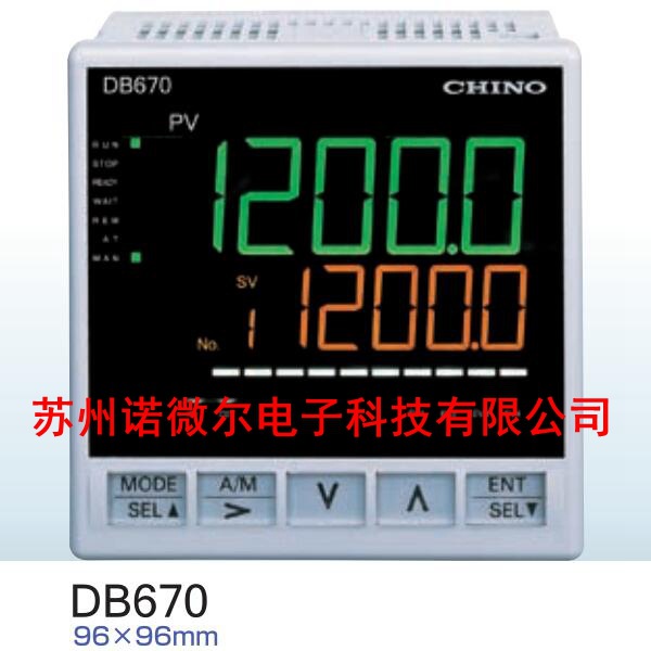 DB600千野chino数字式指示控制器DB670 DB650 630 DB67030000-00A