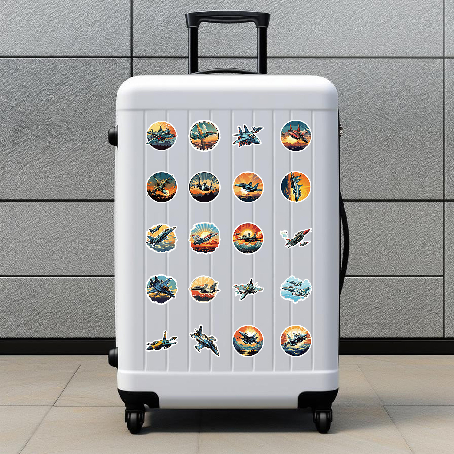 국경을 넘은 50개 귀여운 파이터 시리즈 낙서 스티커 물컵 컴퓨터 방수 장식 크리에이티브 스티커 도매