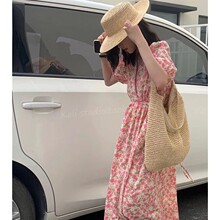 2025新款草编包女夏季海边度假沙滩包单肩包森系手工编织包大容量