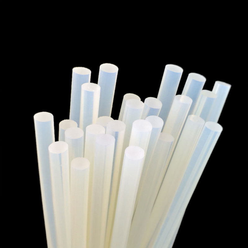 大号胶棒热熔胶批发 长17厘米直径1.1厘米 高粘性半透明环保